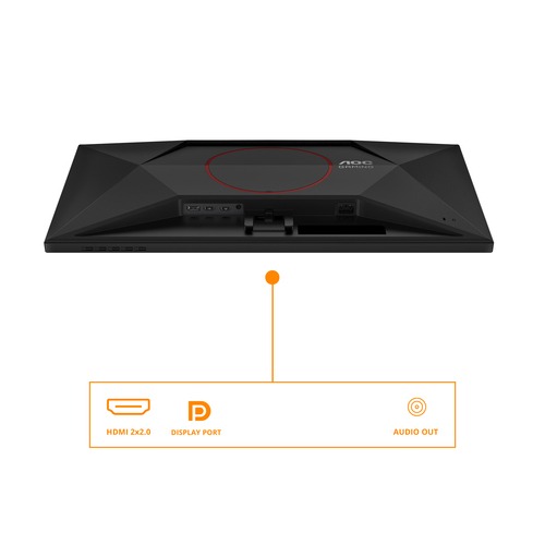 Monitor 27" AOC Q27G42XE 180Hz OC IPS QHD HDMI/DisplayPort - immagine 3