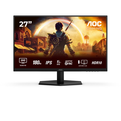 Monitor 27" AOC Q27G42XE 180Hz OC IPS QHD HDMI/DisplayPort