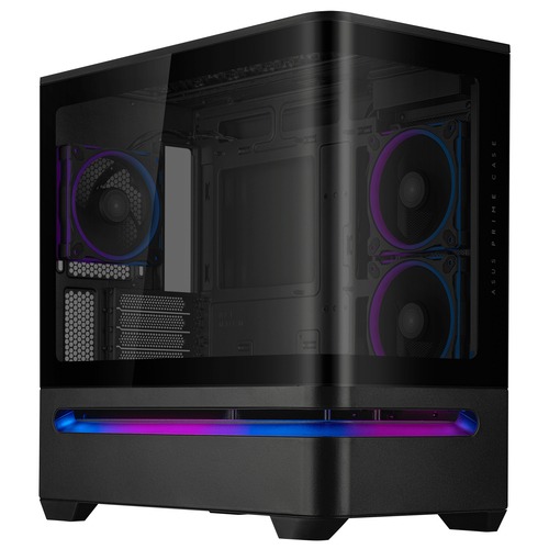 CASE ASUS PRIME AP202 ARGB BLACK M-ATX - immagine 2