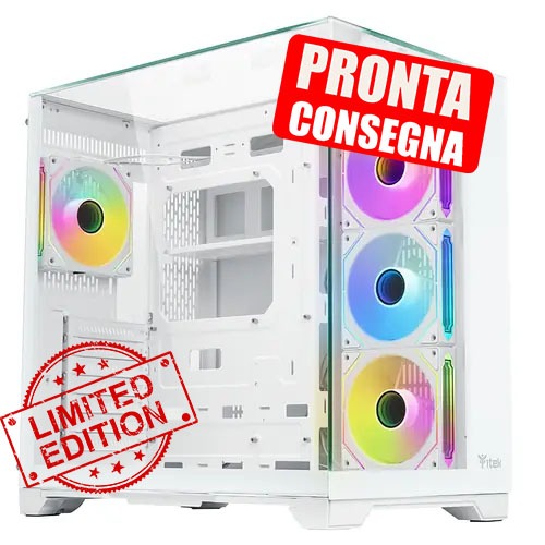 GeB GAMING WHITE DIAMOND - RTX 5070 TI - PRONTA CONSEGNA