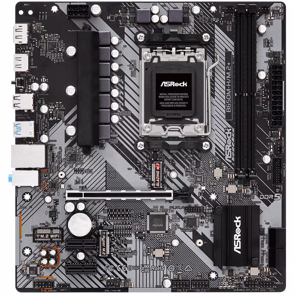 ASROCK B650M-H/M.2+ SKAM5 m-ATX