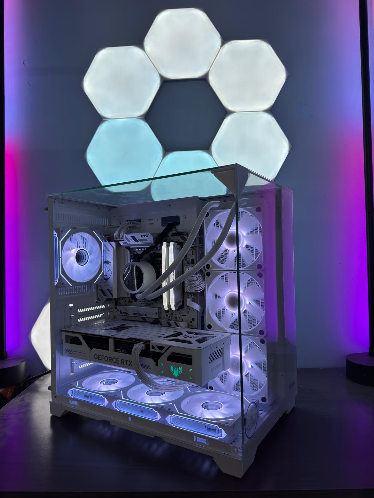GeB GAMING WHITE DIAMOND - RTX 5070 TI - PRONTA CONSEGNA - immagine 3