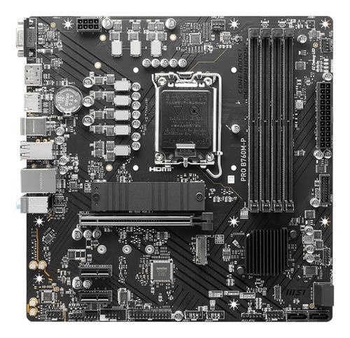 MSI B760M-P DDR5 SK1700 m-ATX - immagine 2