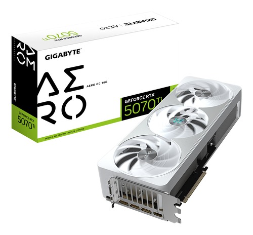 GIGABYTE RTX 5070 Ti AERO OC 16GB