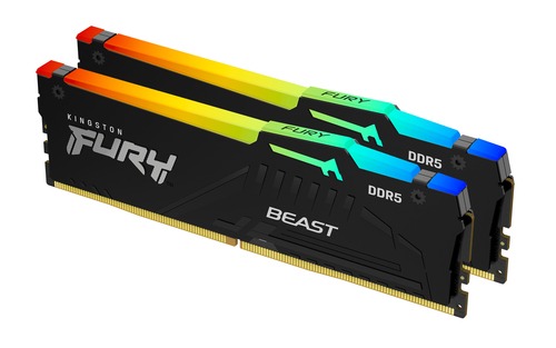 KINGSTON 2X16GB FURY BEAST RGB EX DDR5 6000 CL30