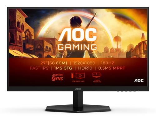 Monitor 27" AOC 27G42E IPS 180Hz FHD 1ms Adaptive Sync HDMI/DisplayPort