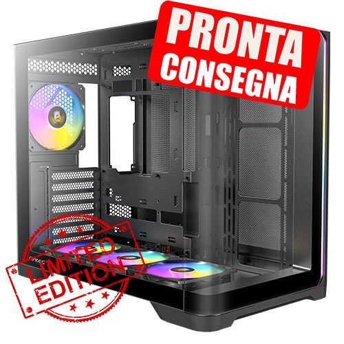 GeB GAMING MEPHISTO - RX 9060XT 16GB - PRONTA CONSEGNA