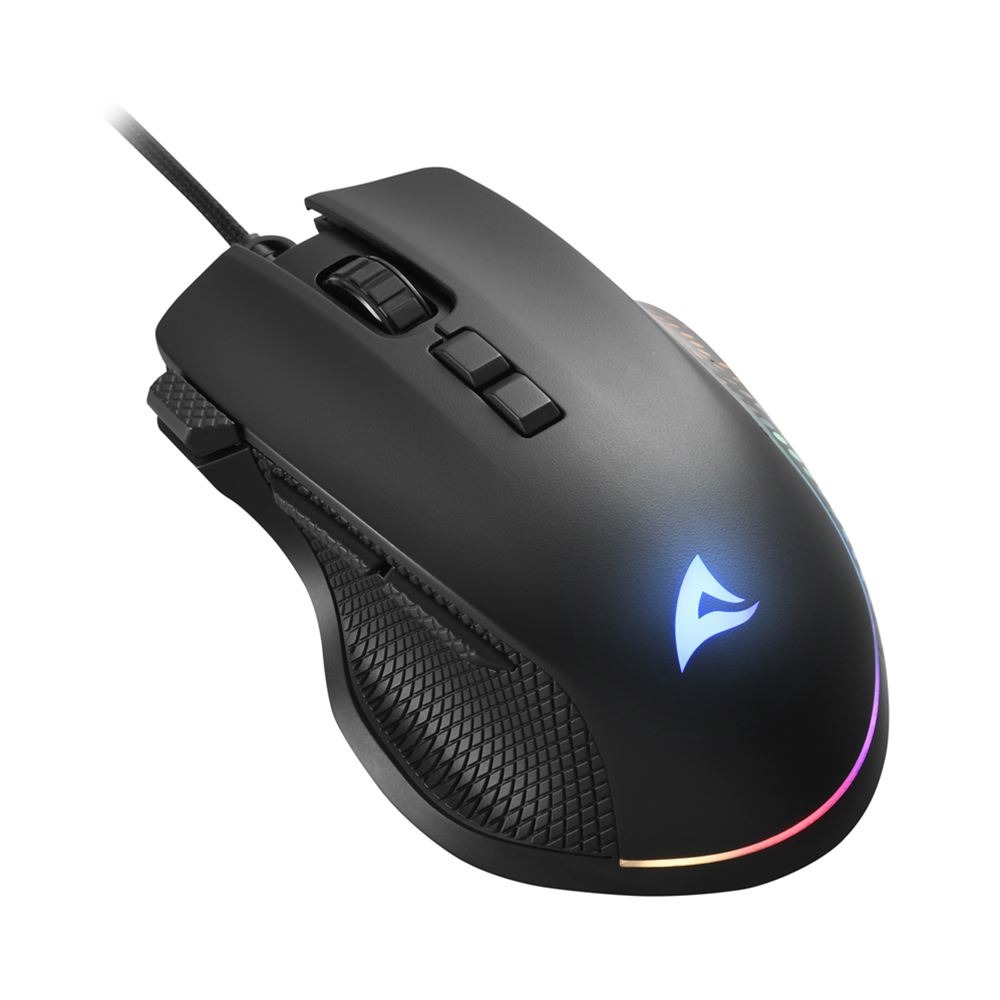 MOUSE SHARKOON SHARK FORCE 3 ARGB 12800Dpi - immagine 2