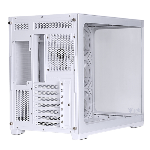 CASE ITEK DARK CAVE CURVE ARGB WHITE USB 3.0 ATX - immagine 5