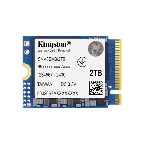 KINGSTON SSD NV3 2TB M.2 PCIe NVMe Gen 4.0 M.2 2230