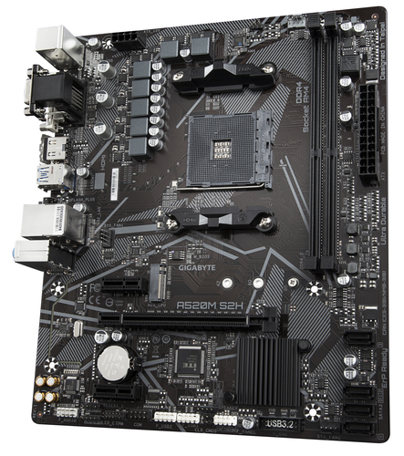 GIGABYTE GA-A520M-S2H SKAM4 m-ATX - immagine 4