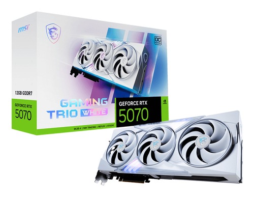 MSI GEFORCE RTX 5070 GAMING X TRIO OC WHITE 12GB