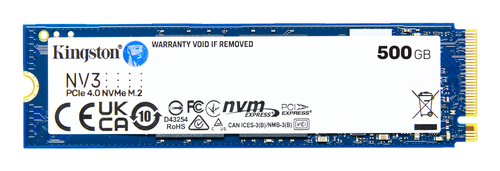 KINGSTON SSD NV3 500GB M.2 PCIe NVMe Gen 4.0 - immagine 3