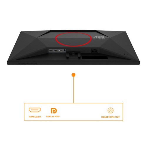 Monitor 27" AOC 27G4HRE IPS 200Hz FHD 1ms Adaptive Sync HDMI/DisplayPort - immagine 3