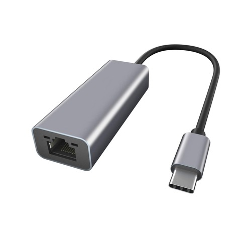 SCHEDA DI RETE EWENT EW9818 DA USB TYPE-C A RJ45 10/100/1000