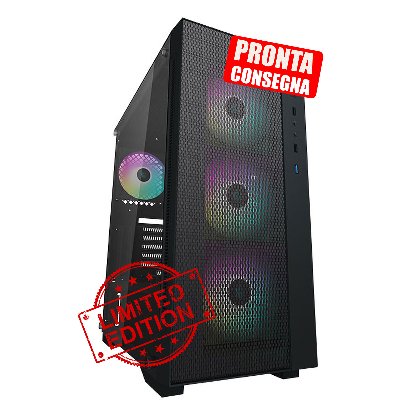 GeB GAMING DRAVAK - RTX 5060 - PRONTA CONSEGNA