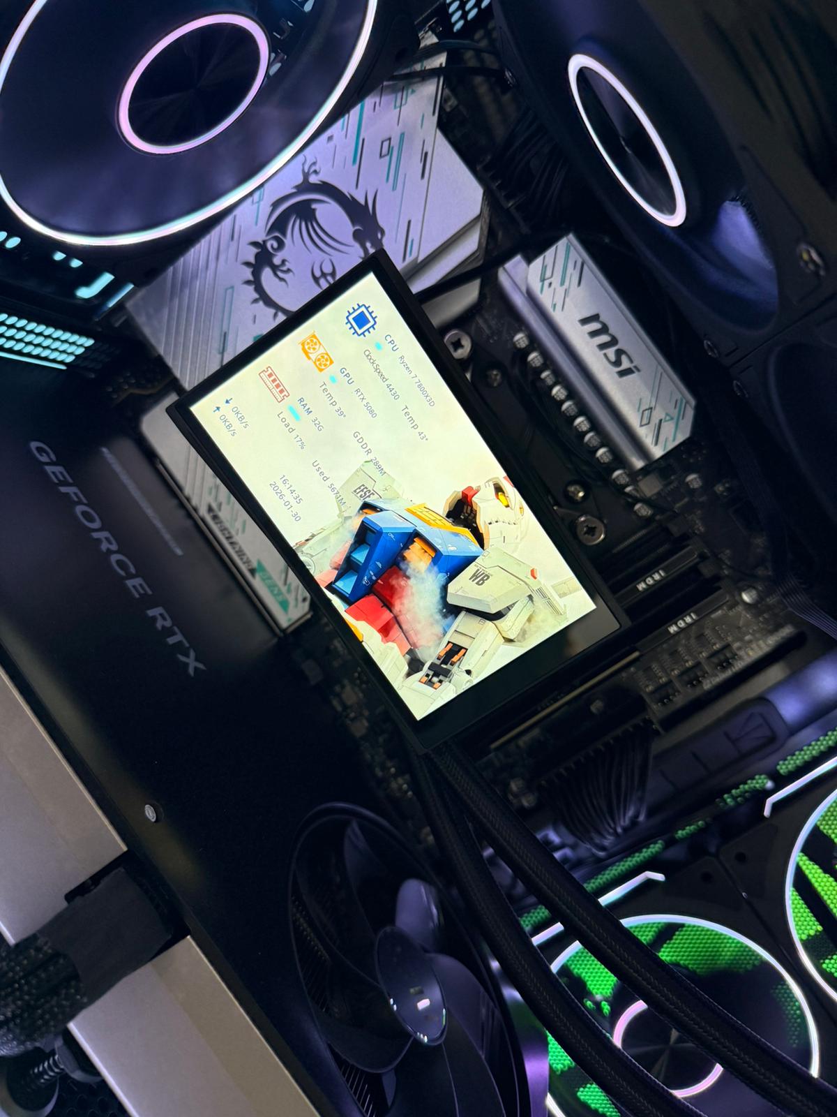 GeB GAMING THERMORA - RX 9060 XT 16GB - immagine 2