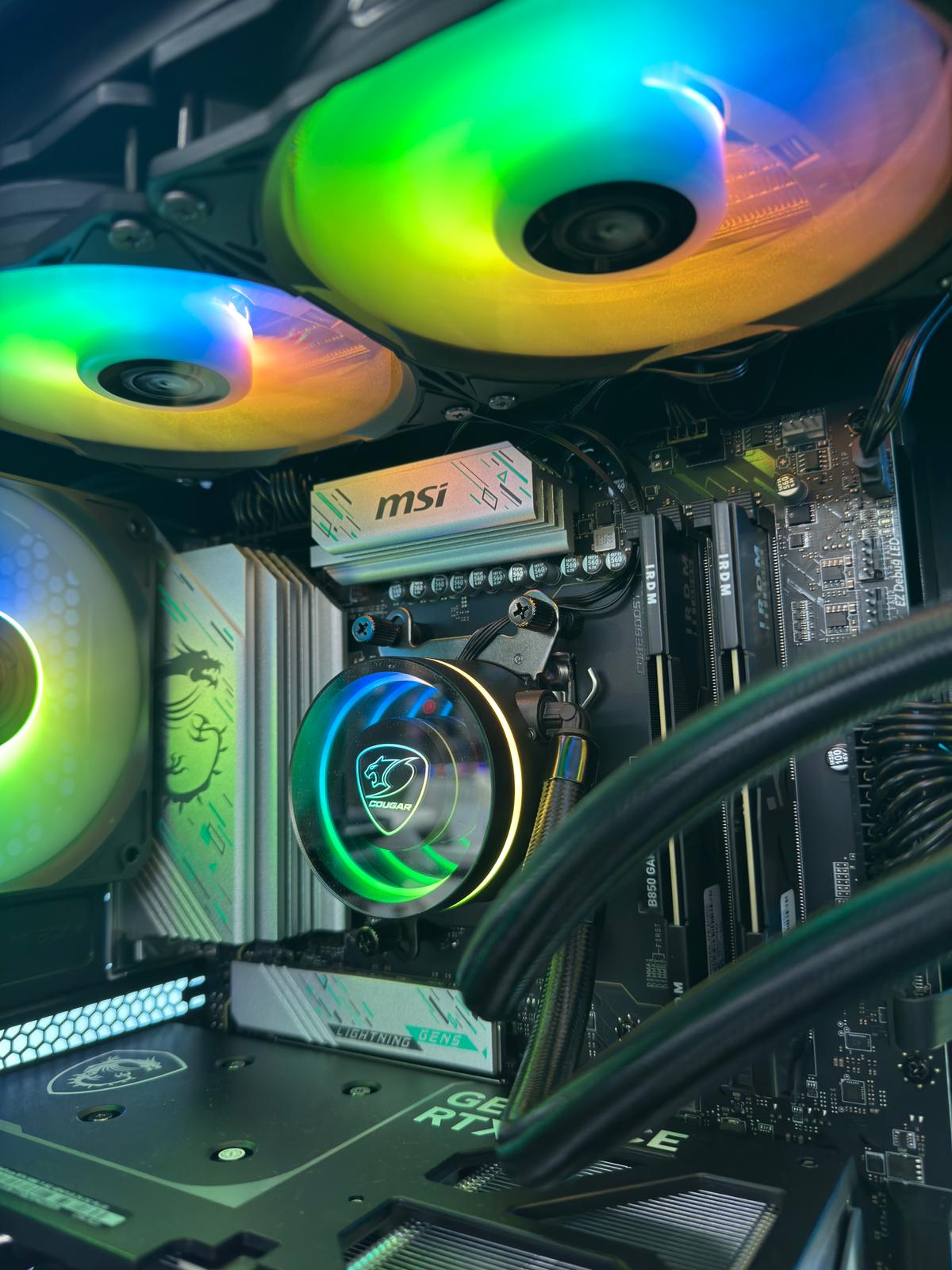 GeB GAMING ZEUS BLACK - RTX 5060 TI - immagine 5