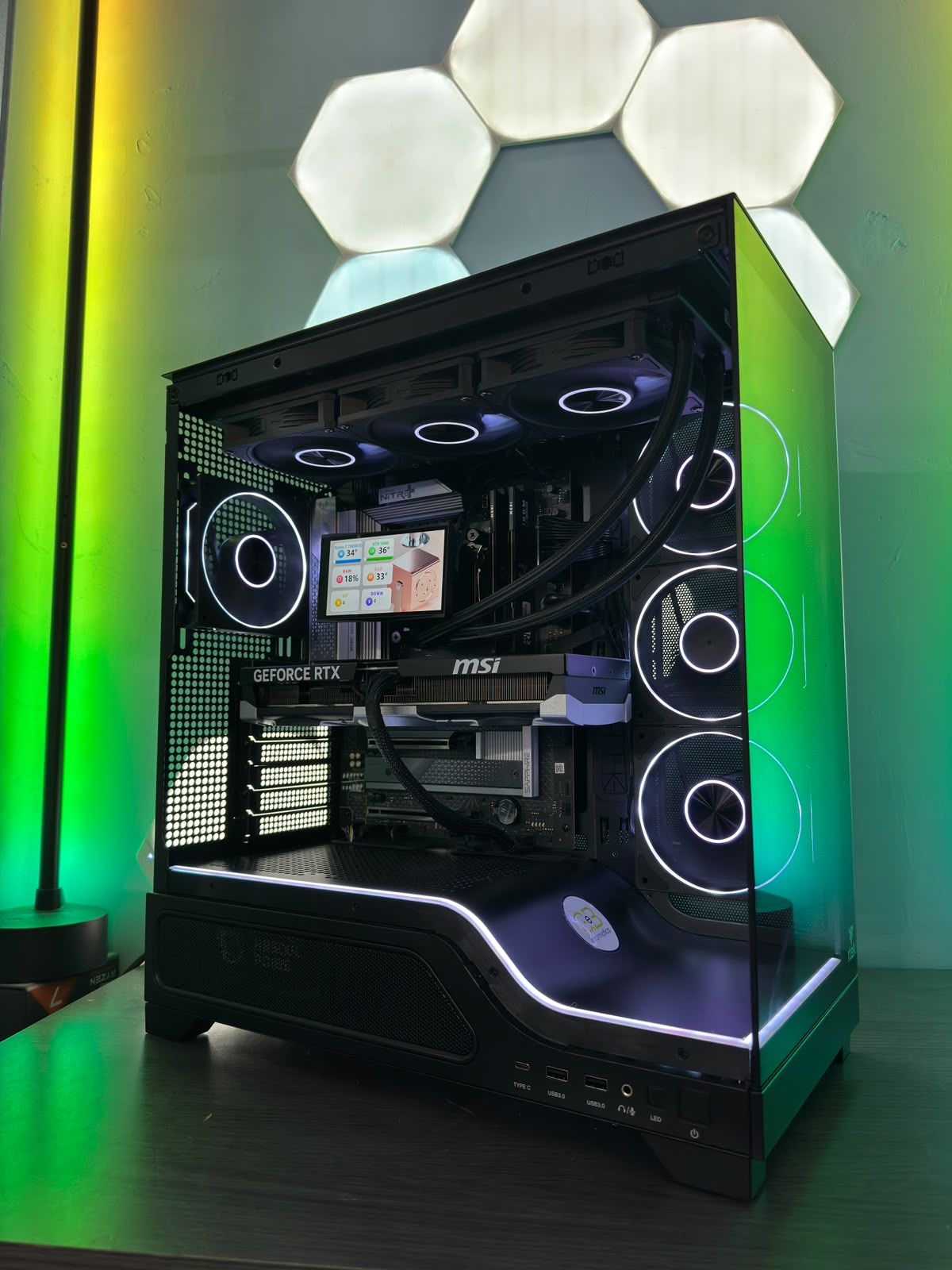 GeB GAMING DARK WAVE - RTX 5080 - immagine 3