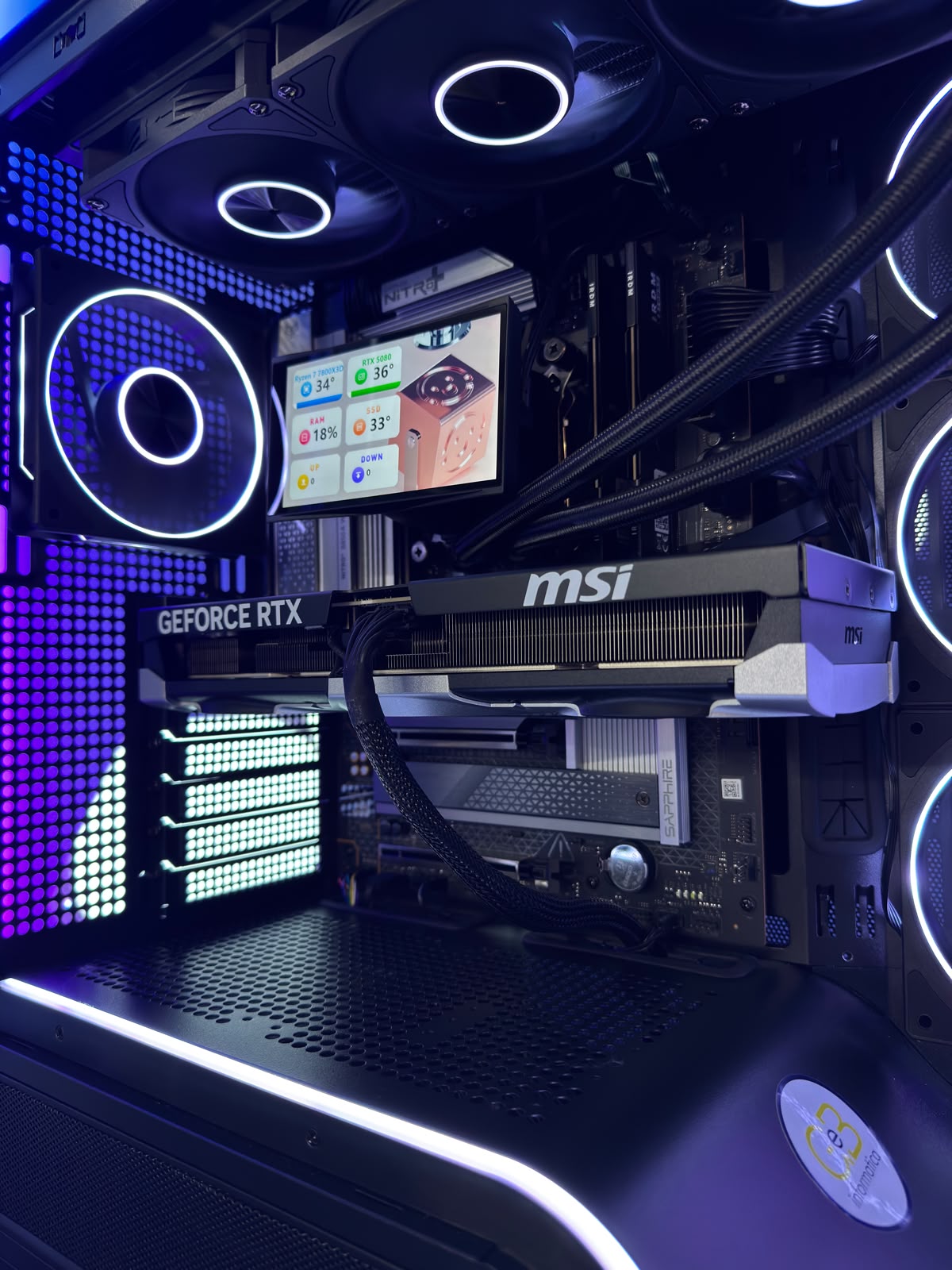 GeB GAMING DARK WAVE - RTX 5080 - immagine 5