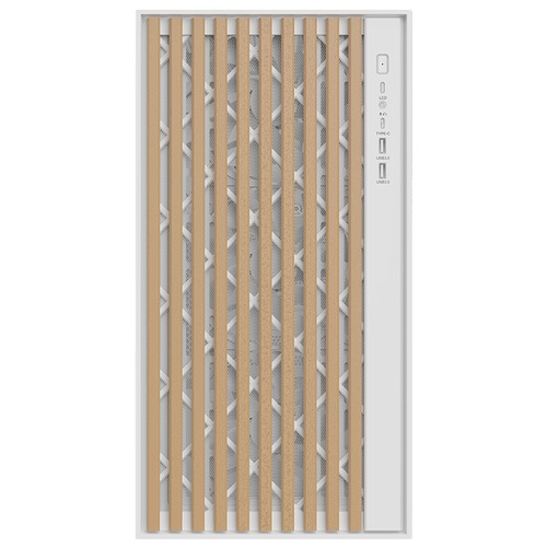 CASE ITEK WOODY WHITE USB 3.0/TYPE-C ATX - immagine 2