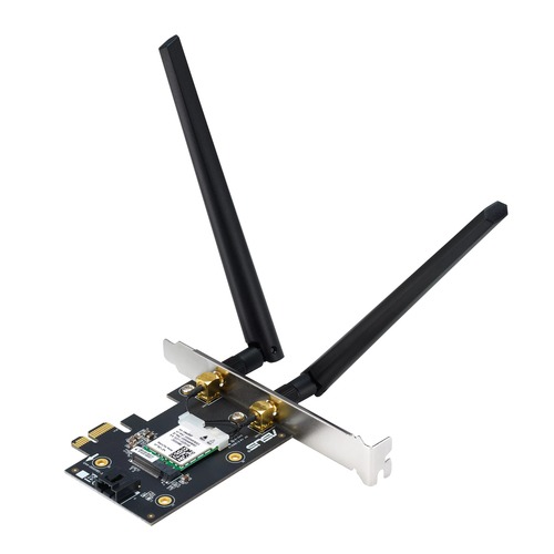 ASUS AXE5400 WIFI 6E Bluetooth 5.2 TriBand 6Ghz 574Mbps+2402Mbps - immagine 3