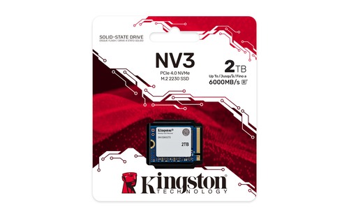 KINGSTON SSD NV3 2TB M.2 PCIe NVMe Gen 4.0 M.2 2230 - immagine 3