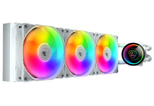 COUGAR POSEIDON ELITE 360 ARGB WHITE 360mm - immagine 2