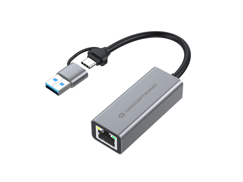SCHEDA DI RETE CONCEPTRONIC ABBY 10/100/1000 USB 3.0/TYPE-C