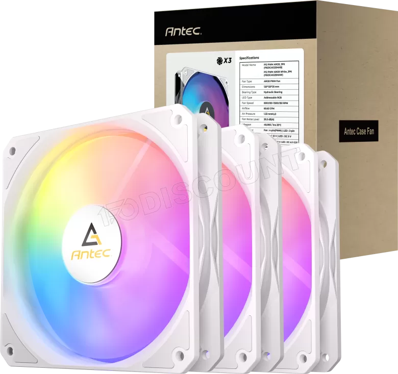KIT ANTEC P12 12X12 ARGB WHITE