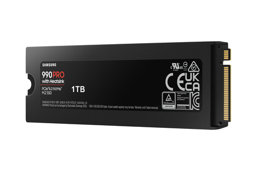 SAMSUNG 990 PRO Heatsink 1TB M.2 Nvme - immagine 4