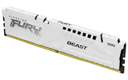 KINGSTON 2X16GB FURY BEAST EXPO/XMP DDR5 6000 CL30 WHITE - immagine 2