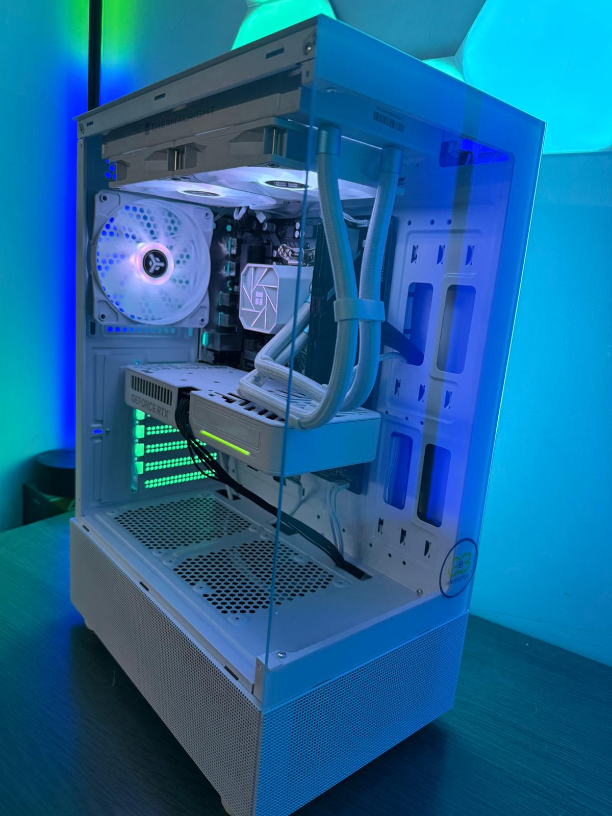 GeB GAMING AKIRA WHITE - RTX 5060 - PRONTA CONSEGNA - immagine 2