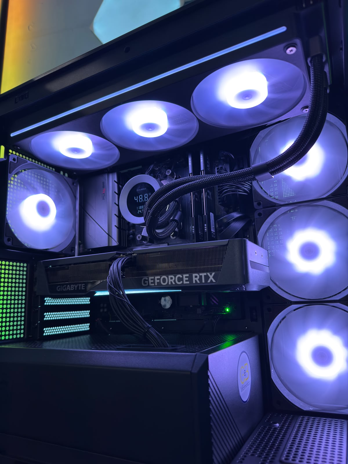 GeB GAMING IMPERATOR BLACK - RTX 5070 - immagine 2