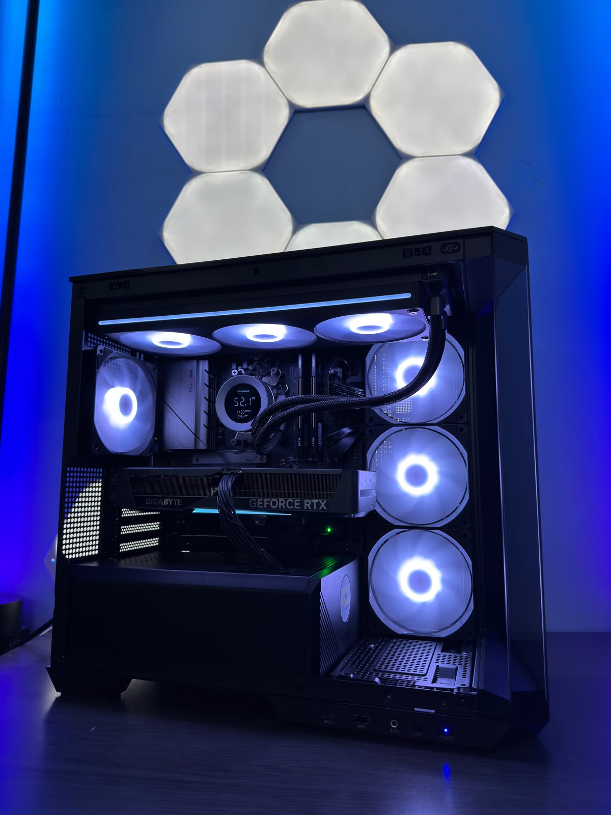 GeB GAMING IMPERATOR BLACK - RTX 5070 - immagine 3