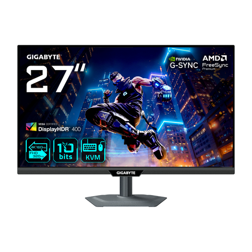 MONITOR GIGABYTE M27UP 4K SS-IPS 27" 160Hz 1ms DUAL MODE FHD 320HZ