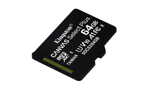 MICRO SD KINGSTON CANVAS PLUS 64GB HC 10 - immagine 4