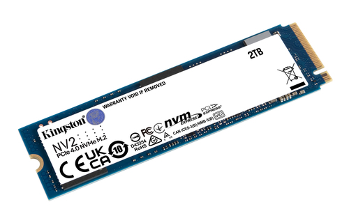 KINGSTON SSD NV2 2TB M.2 PCIe NVMe Gen 4.0 - immagine 2