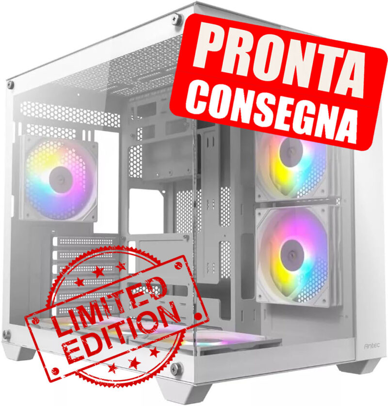 GeB GAMING WHITE SMOKE - RX 9070 - PRONTA CONSEGNA