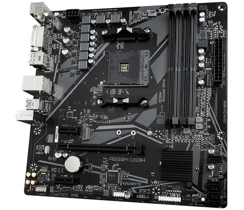 GIGABYTE GA-A520M-DS3H SKAM4 m-ATX - immagine 3