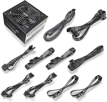 ALIMENTATORE RAIJINTEK CRATOS 1000W 80+ ATX 3.1 GOLD FULL MODULAR BLACK - immagine 2