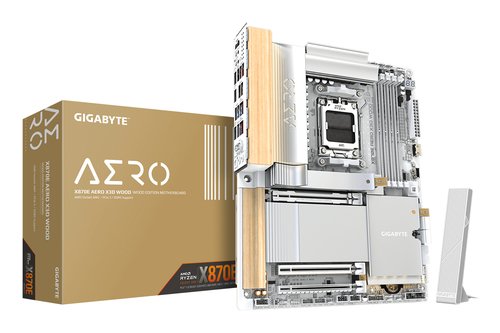 GIGABYTE X870E AERO X3D WOOD SKAM5 ATX