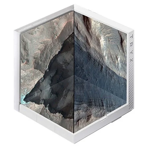 TRYX STAGE 360 ARGB DUAL DISPLAY IPS LCD 360mm WHITE - immagine 3