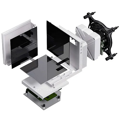 TRYX STAGE 360 ARGB DUAL DISPLAY IPS LCD 360mm WHITE - immagine 2