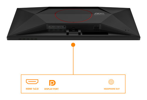 Monitor 27" AOC Q27G42ZE 260Hz OC IPS QHD 0,3ms HDMI/DisplayPort - immagine 3