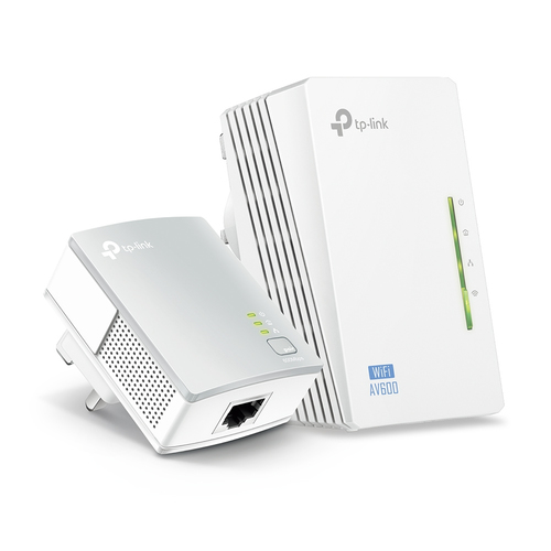 KIT POWERLINE WIFI TP-LINK TL-PA4220KIT 500Mbps 2PZ - immagine 2