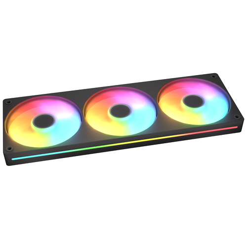 KIT VENTOLE COUGAR UNI360-FB ARGB BLACK 12X12 - immagine 3