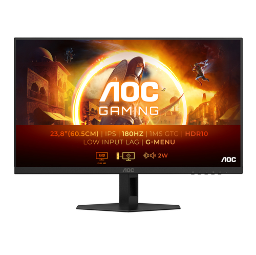Monitor 24" AOC 24G4XE 180Hz IPS FHD 1ms HDR Multimediale 2*HDMI/DP