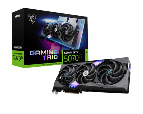 MSI GEFORCE RTX 5070 TI GAMING X TRIO OC 16GB