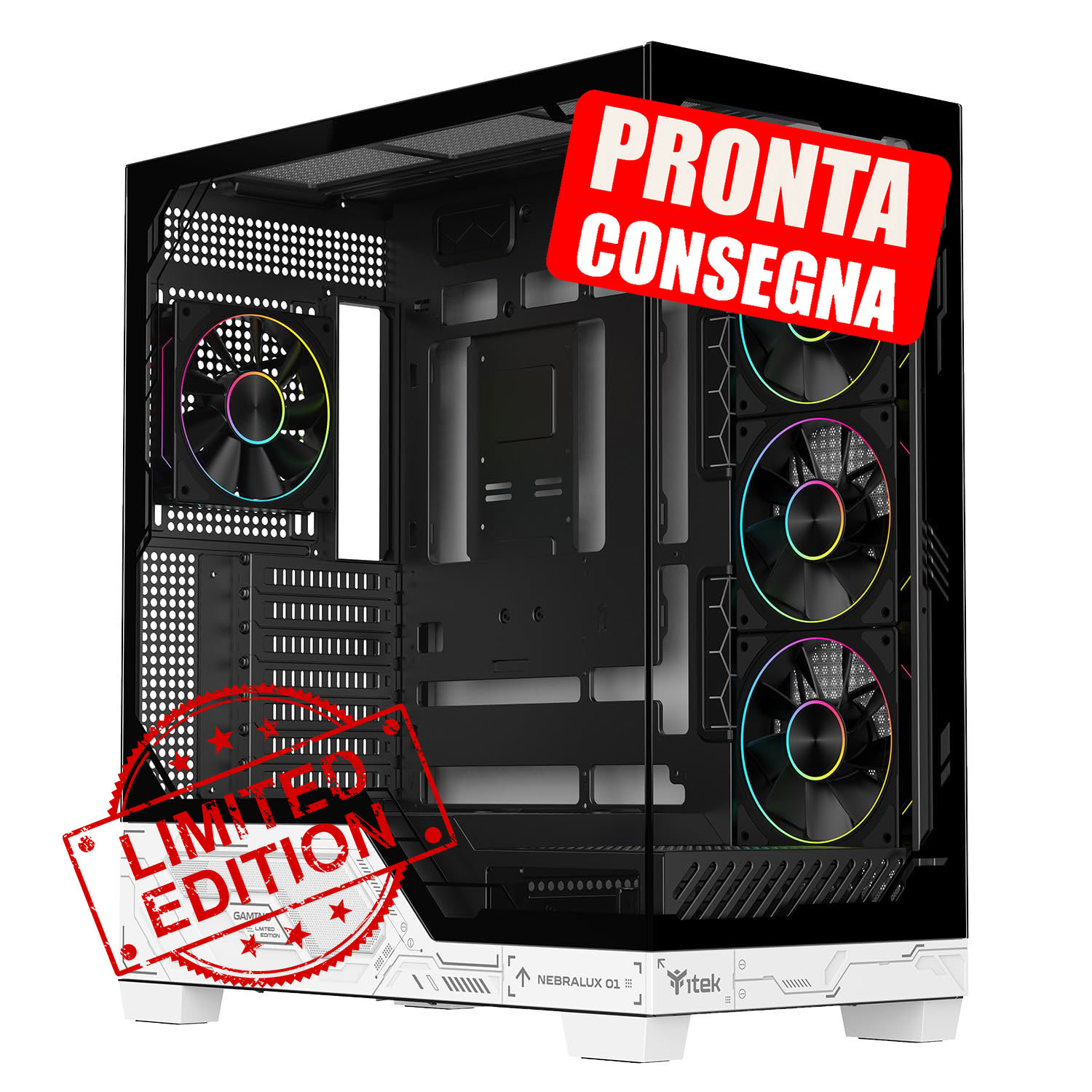 GeB GAMING COMPETITIVE - RX 9060 XT 16GB - PRONTA CONSEGNA